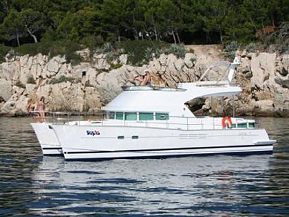 Lodz motorowa - Lagoon Power 44 (code:NAV1) - Split - Riwiera Split  - Chorwacja 
