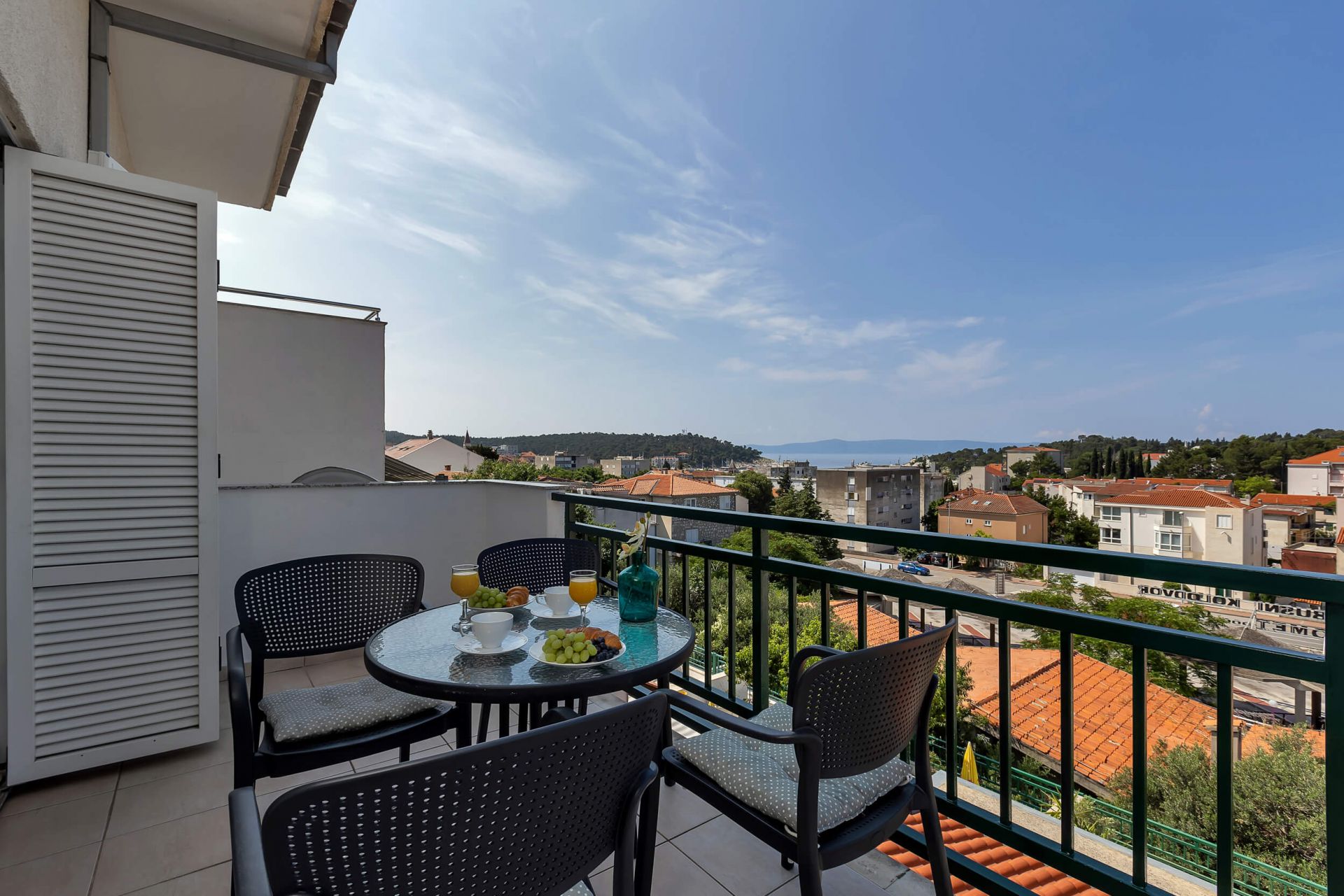 Apartamenty Josip - panoramic sea view & parking: A1(4+2) Makarska - Riwiera Makarska 