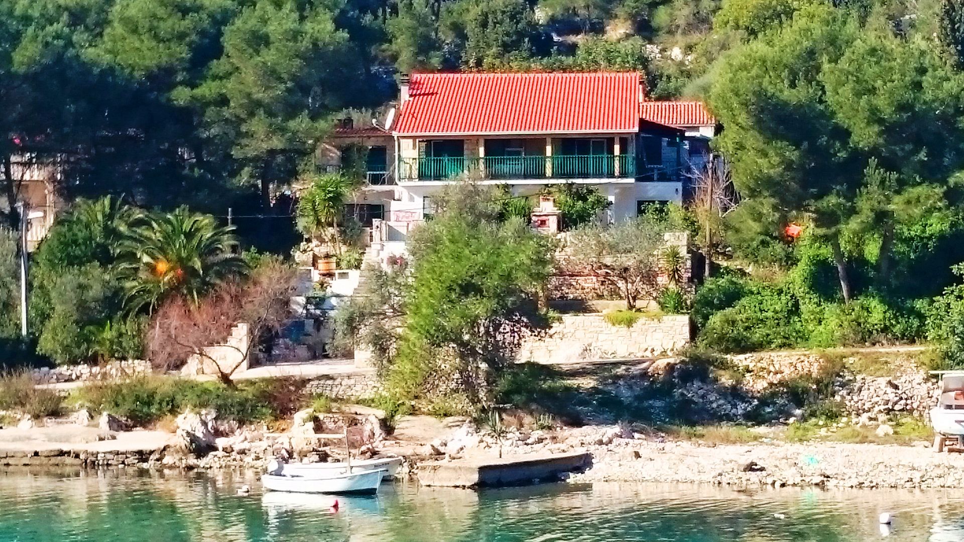 Apartamenty Primo - sea view: A1(2+1), A2(4), A3(4), A4(3+1) Zatoka Banje (Rogac) - Wyspa Solta  - Chorwacja 