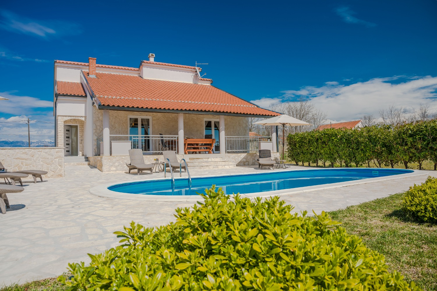 Dom wakacyjny Oasis Village Villa - heated pool : H(6+2) Privlaka - Riwiera Zadar  - Chorwacja 